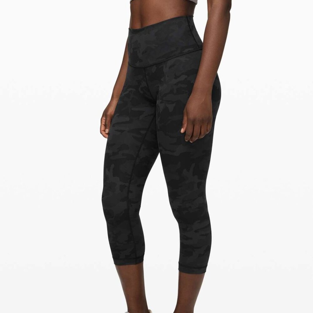 lululemon athletica Black Camo Leggings